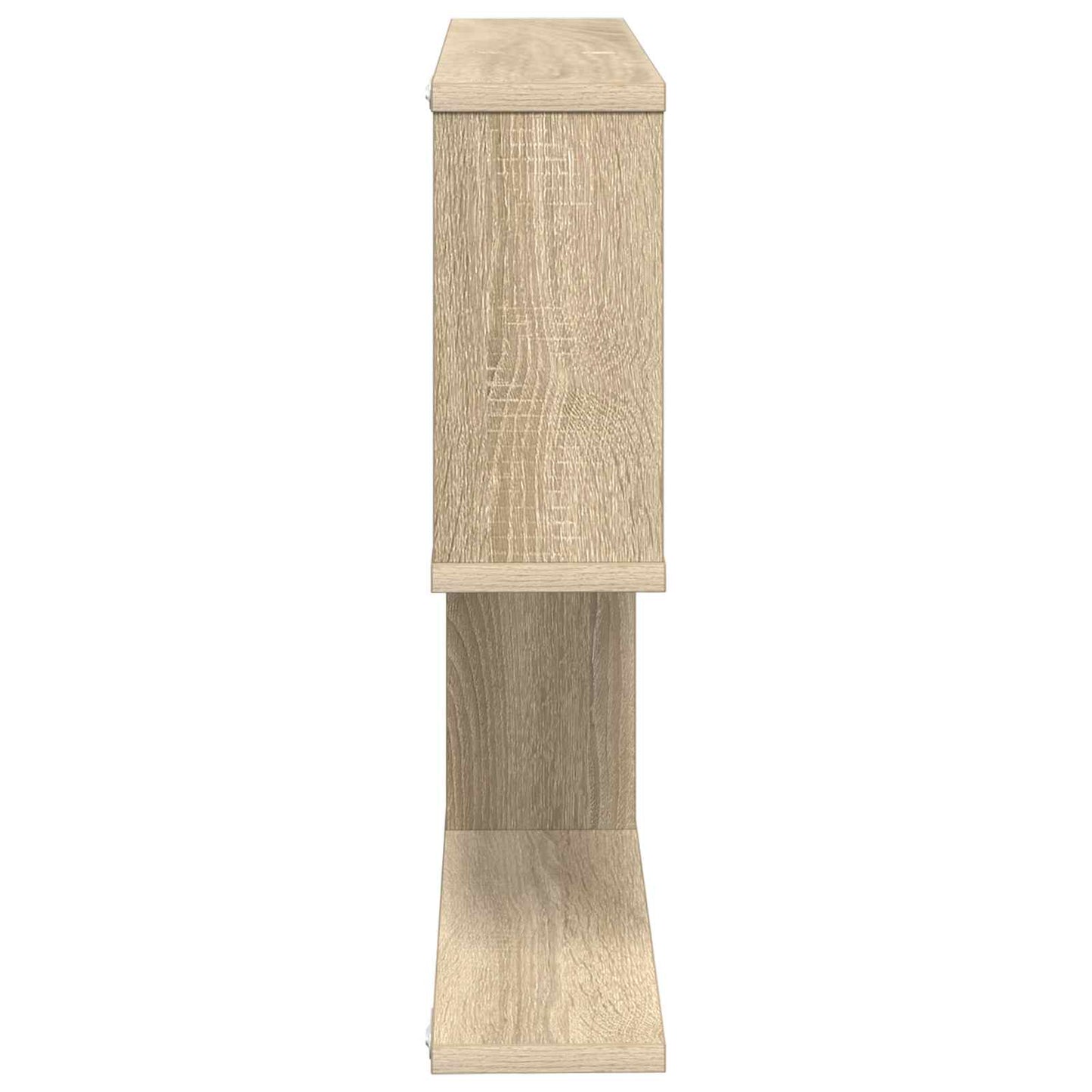 vidaXL Wall Shelf Sonoma Oak 60 x 12 x 50.5 cm Engineered Wood