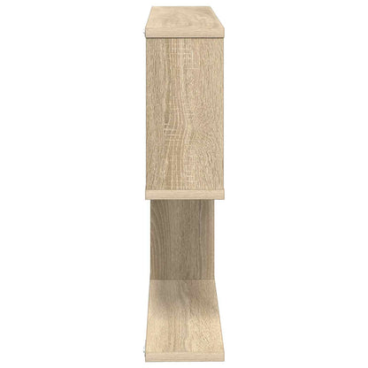 vidaXL Wall Shelf Sonoma Oak 60 x 12 x 50.5 cm Engineered Wood