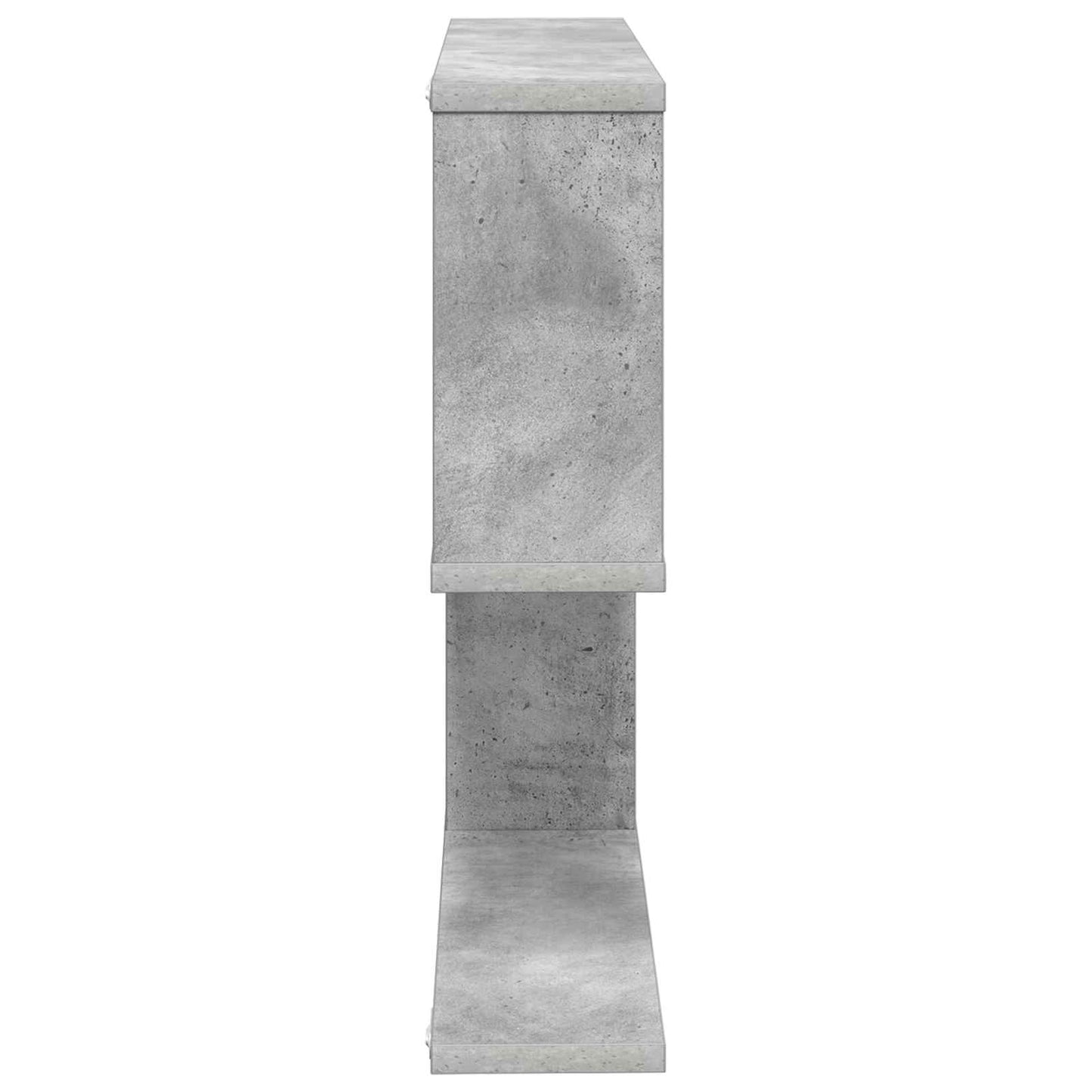 vidaXL Wall Shelf Concrete Grey 60 x 12 x 50.5 cm Engineered Wood