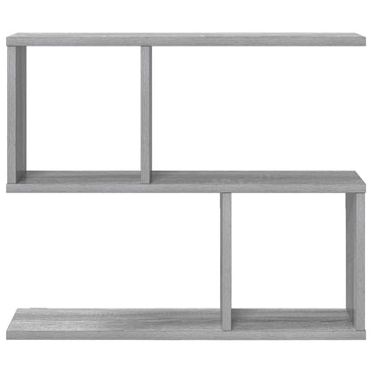 vidaXL Wall Shelf Grey Sonoma 60 x 12 x 50.5 cm Engineered Wood