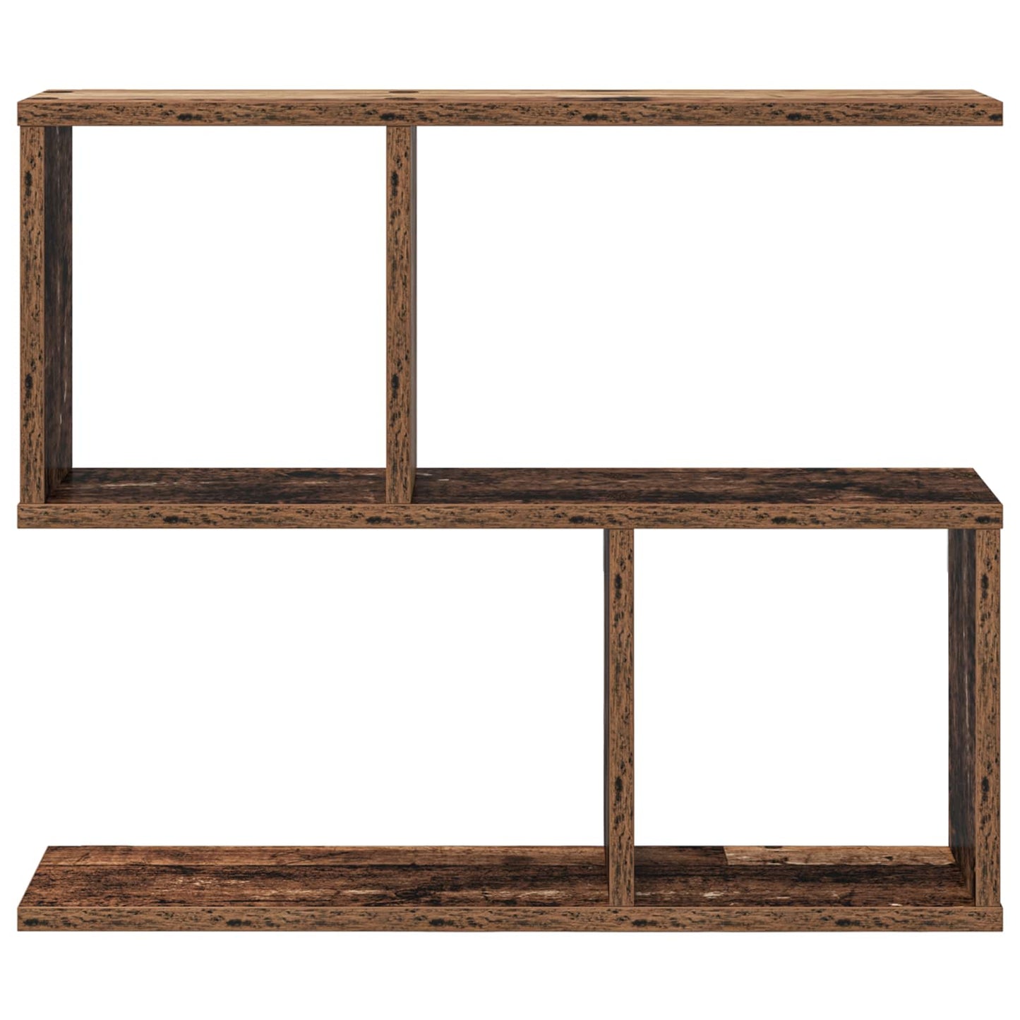 vidaXL Wall Shelf Old Wood 60 x 12 x 50.5 cm Engineered Wood