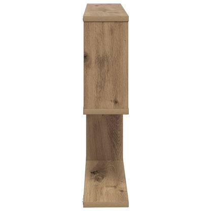 vidaXL Wall Shelf Artisan Oak 60 x 12 x 50.5 cm Engineered Wood