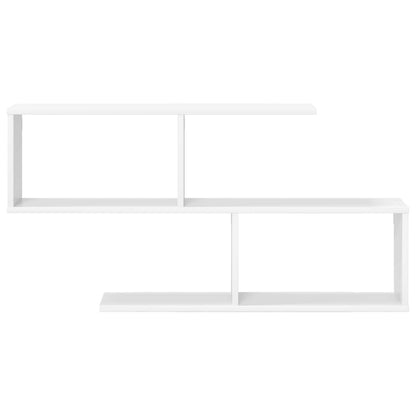 vidaXL Wall Shelf White 100 x 12 x 50.5 cm Engineered Wood