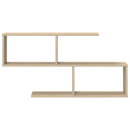 vidaXL Wall Shelf Sonoma Oak 100 x 12 x 50.5 cm Engineered Wood