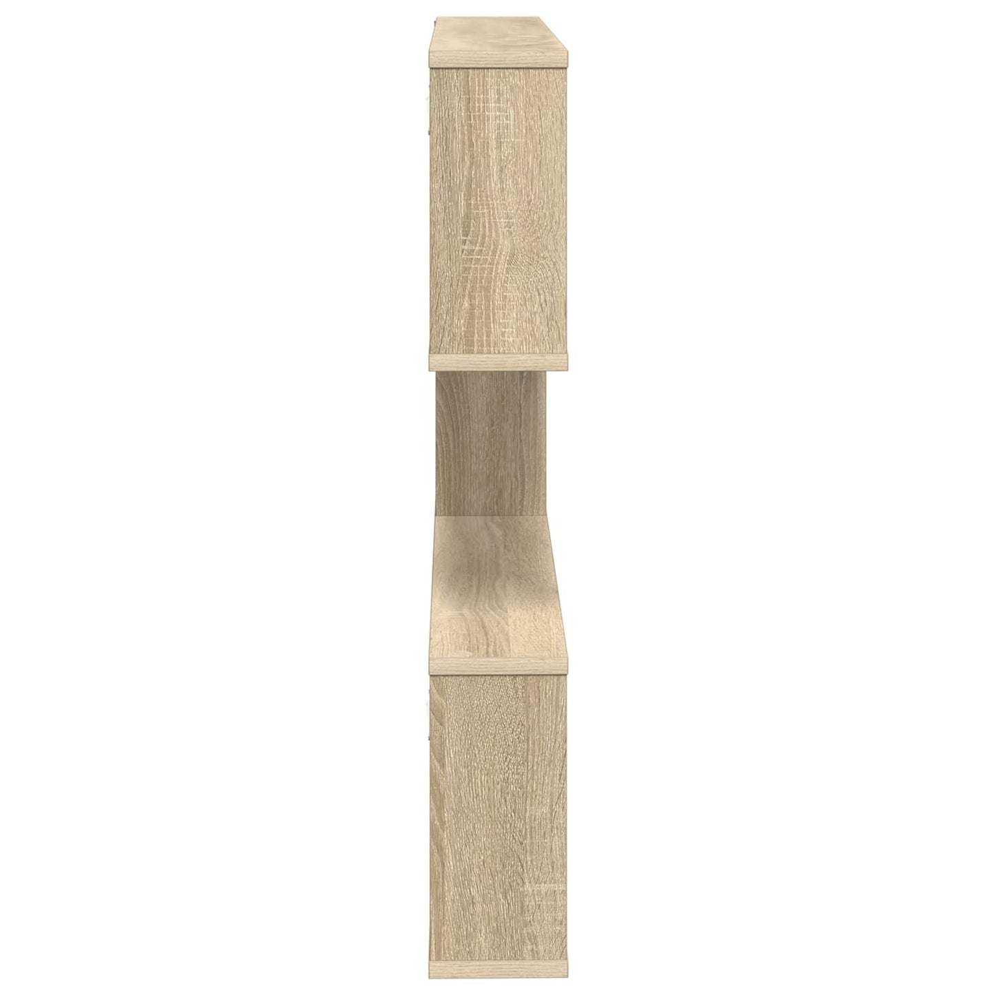 vidaXL Wall Shelf Sonoma Oak 80 x 12 x 79.5 cm Engineered Wood
