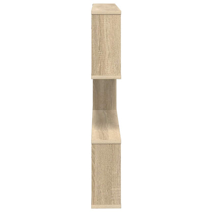 vidaXL Wall Shelf Sonoma Oak 80 x 12 x 79.5 cm Engineered Wood