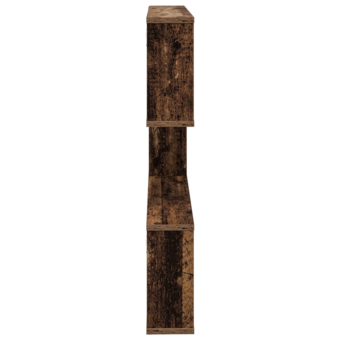 vidaXL Wall Shelf Old Wood 80 x 12 x 79.5 cm Engineered Wood