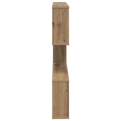 vidaXL Wall Shelf Artisan Oak 80 x 12 x 79.5 cm Engineered Wood