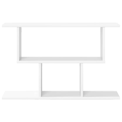 vidaXL Wall Shelf White 80 x 15 x 50.5 cm Engineered Wood