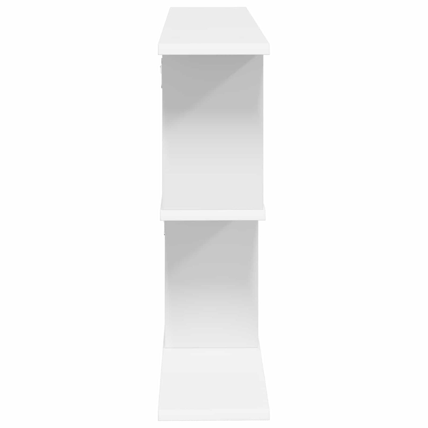 vidaXL Wall Shelf White 80 x 15 x 50.5 cm Engineered Wood