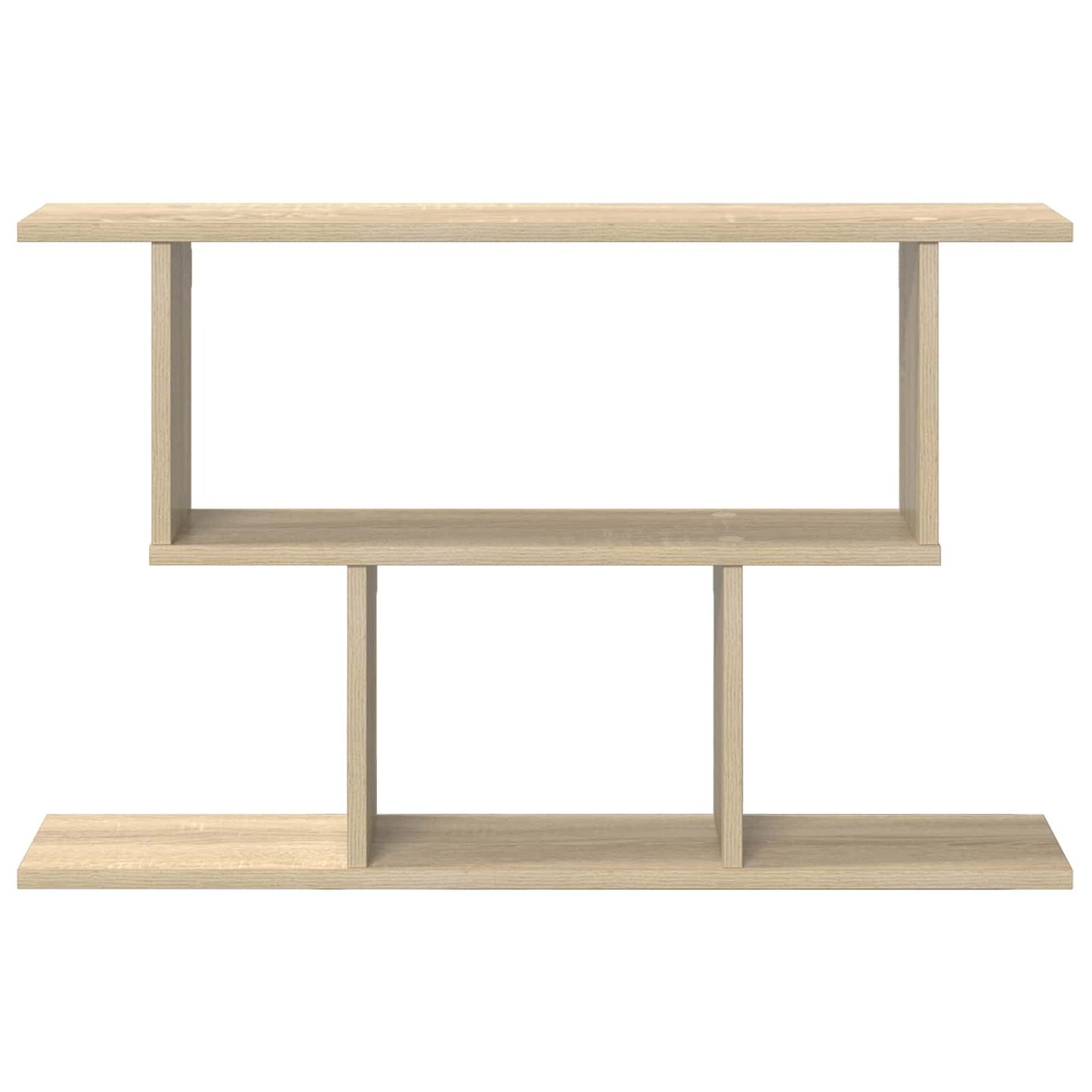 vidaXL Wall Shelf Sonoma Oak 80 x 15 x 50.5 cm Engineered Wood