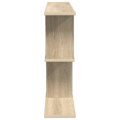 vidaXL Wall Shelf Sonoma Oak 80 x 15 x 50.5 cm Engineered Wood