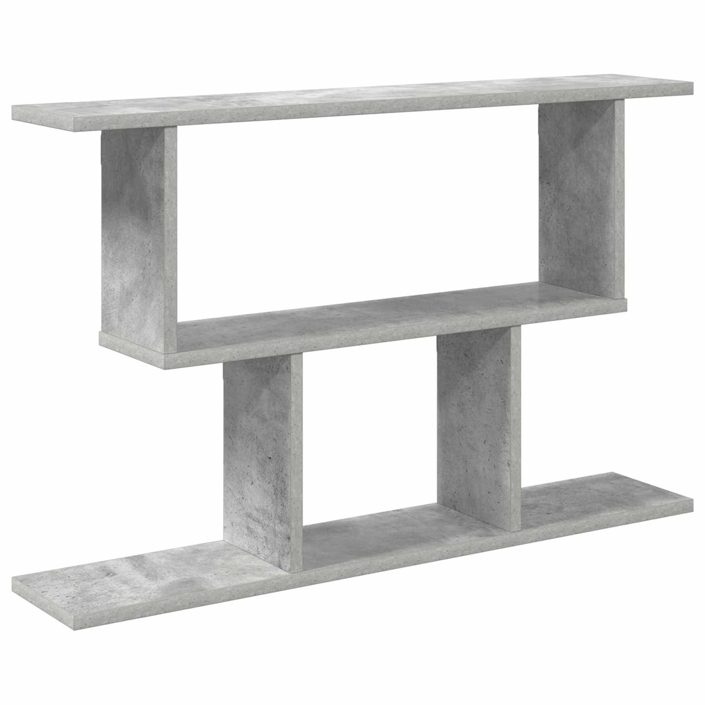vidaXL Wall Shelf Concrete Grey 80 x 15 x 50.5 cm Engineered Wood