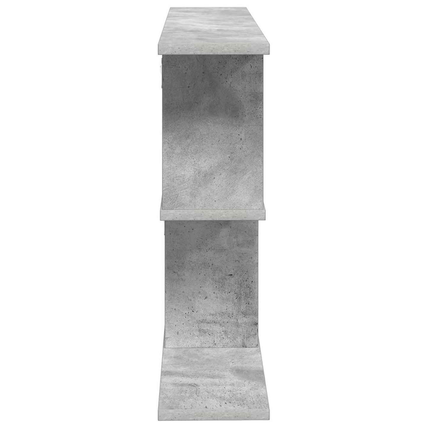 vidaXL Wall Shelf Concrete Grey 80 x 15 x 50.5 cm Engineered Wood