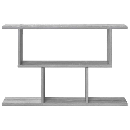 vidaXL Wall Shelf Grey Sonoma 80 x 15 x 50.5 cm Engineered Wood