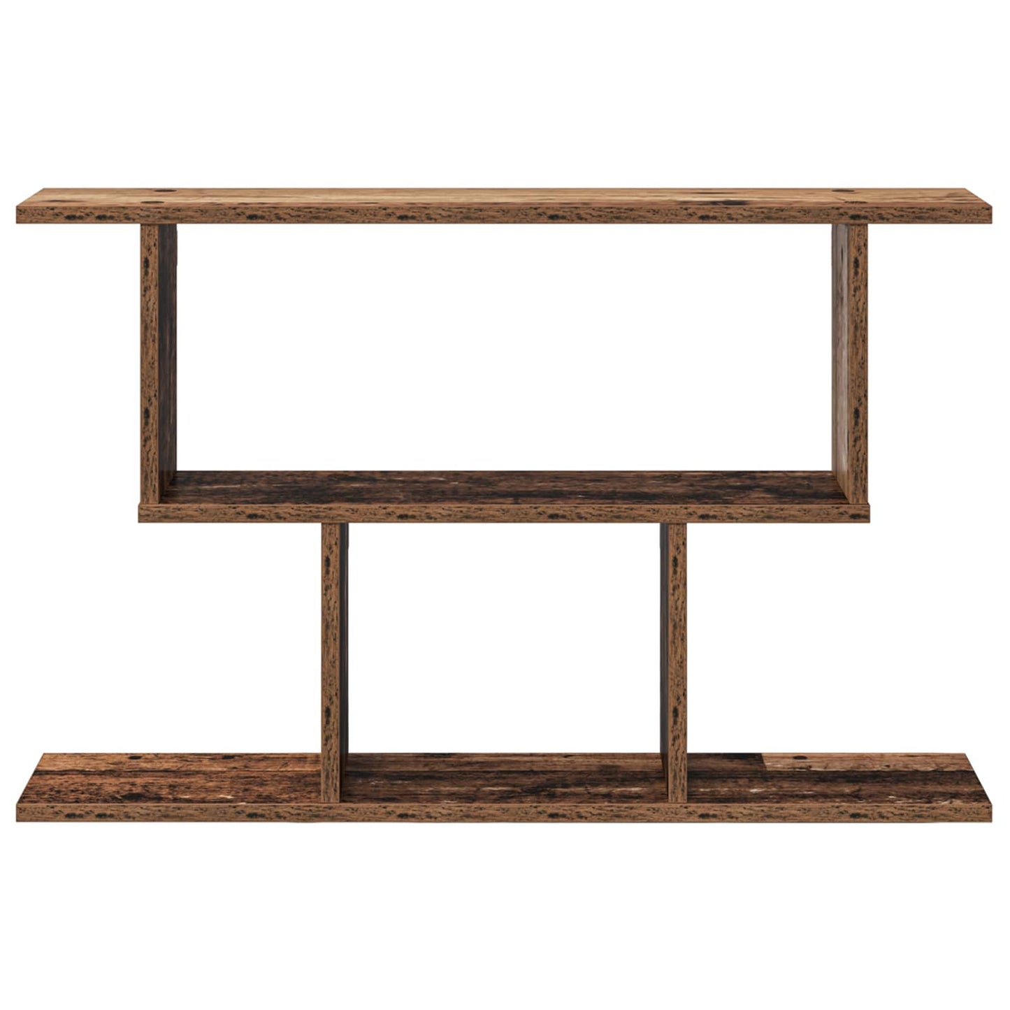 vidaXL Wall Shelf Old Wood 80 x 15 x 50.5 cm Engineered Wood