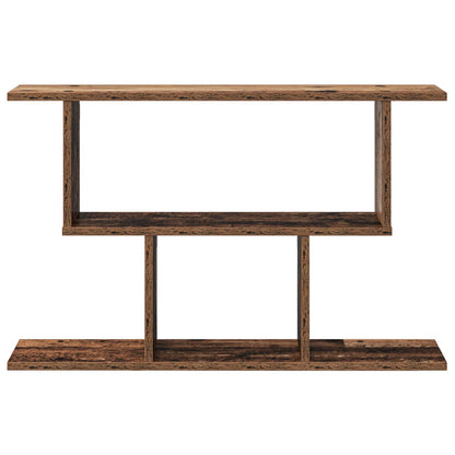 vidaXL Wall Shelf Old Wood 80 x 15 x 50.5 cm Engineered Wood
