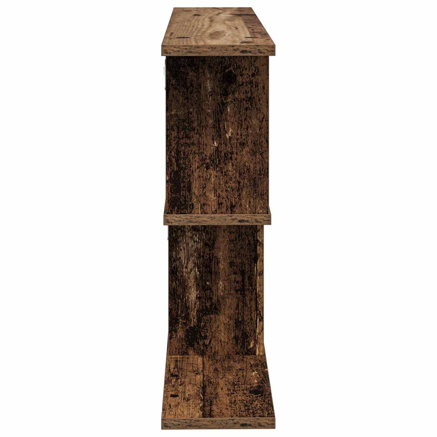 vidaXL Wall Shelf Old Wood 80 x 15 x 50.5 cm Engineered Wood