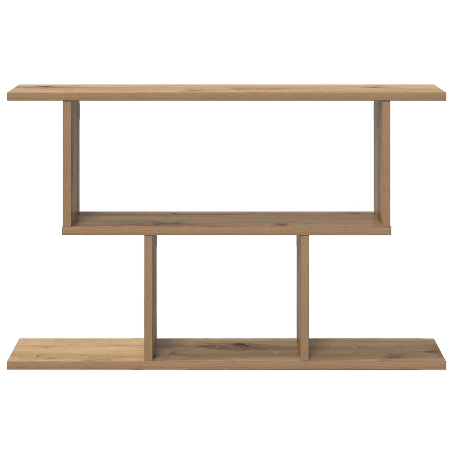 vidaXL Wall Shelf Artisan Oak 80 x 15 x 50.5 cm Engineered Wood