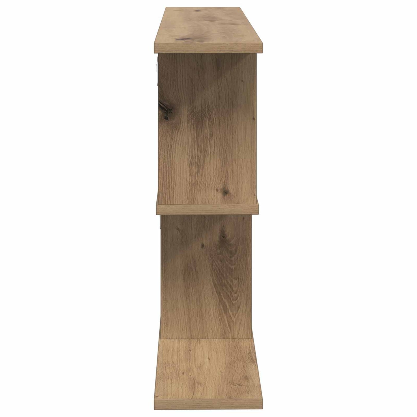 vidaXL Wall Shelf Artisan Oak 80 x 15 x 50.5 cm Engineered Wood