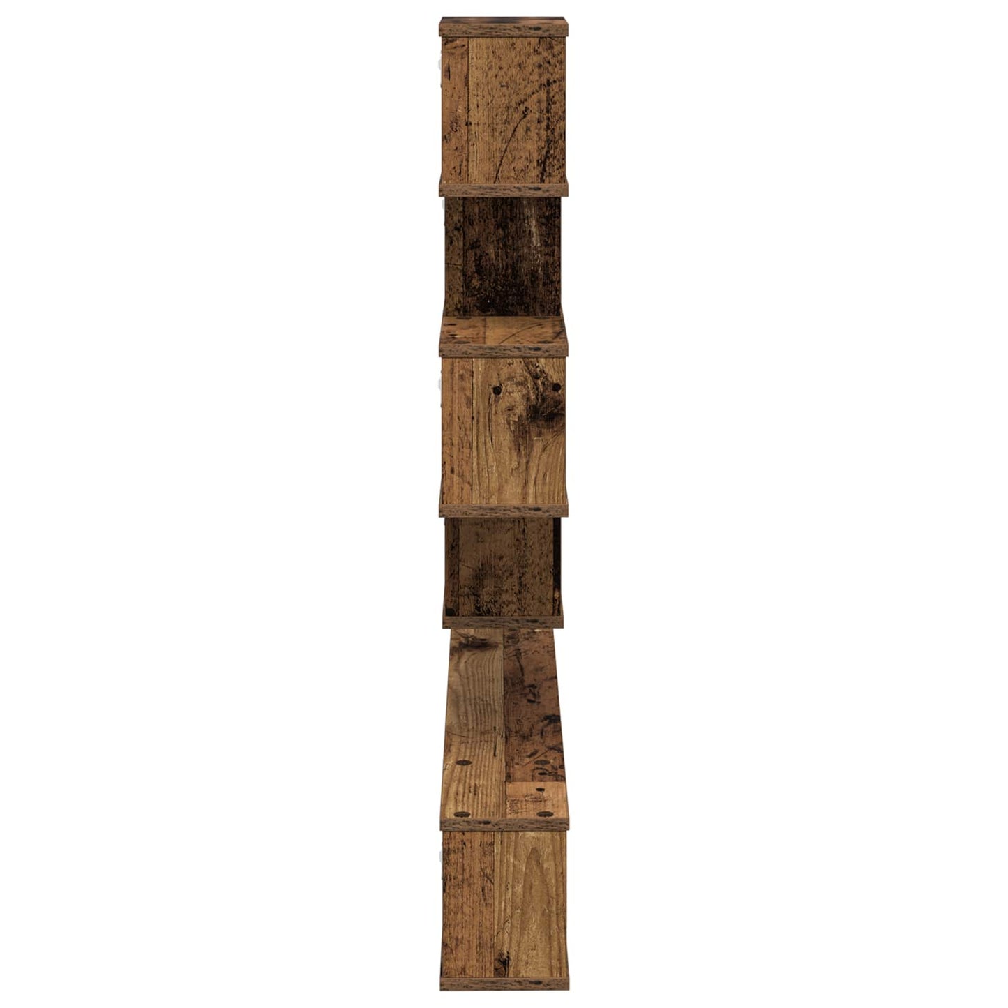 vidaXL Wall-Mounted TV Shelf Old Wood 180 x 15 x 94 cm Engineered Wood