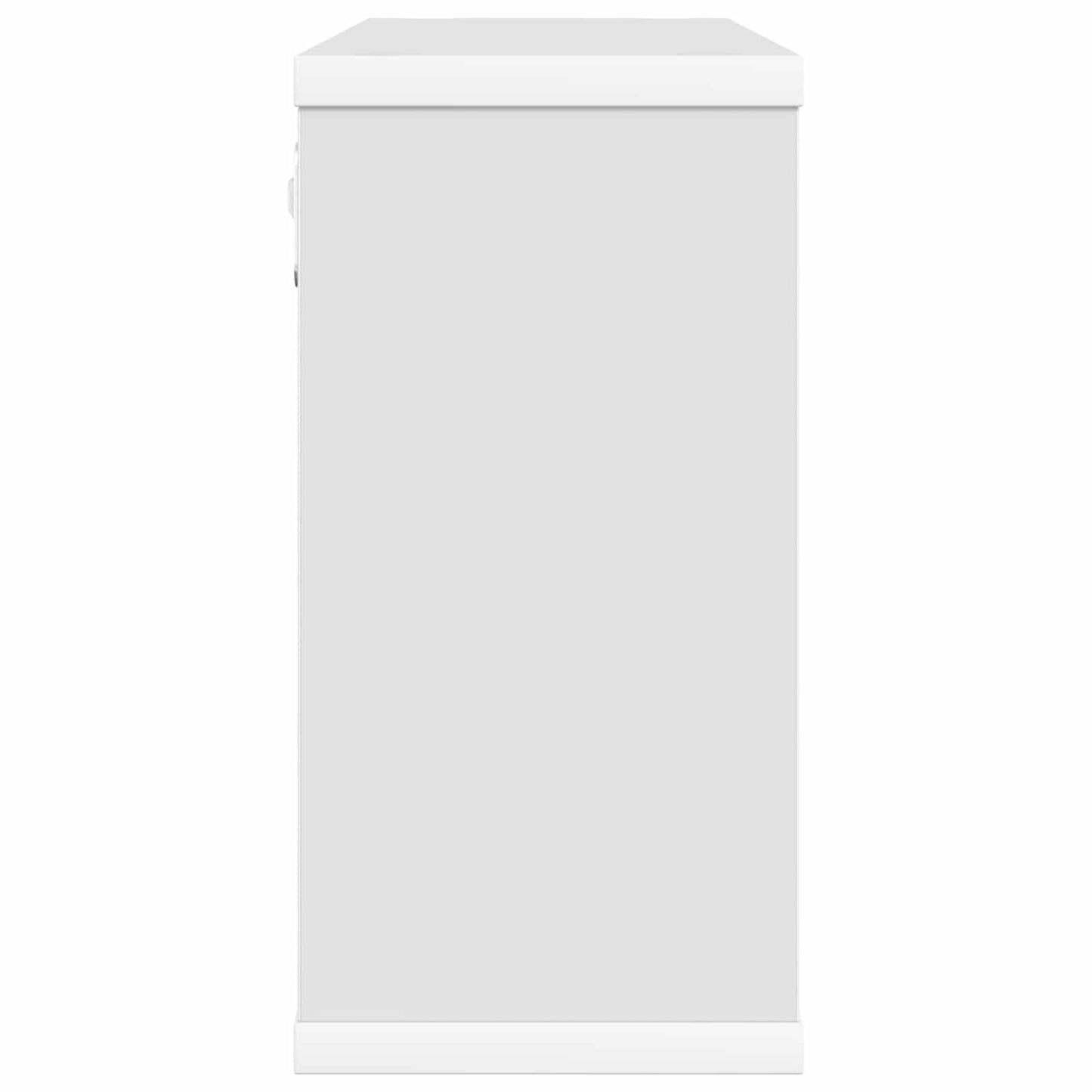 vidaXL Floating Shelves White 80 x 15 x 30 cm Engineered Wood