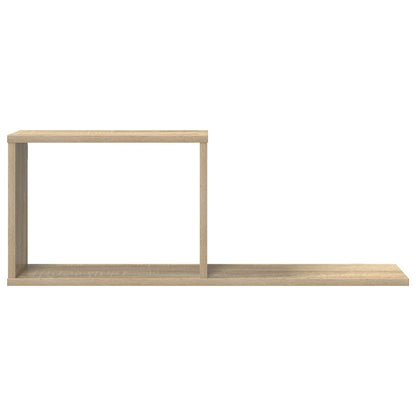 vidaXL Floating Shelves 2 pcs Sonoma Oak 80 x 15 x 30 cm