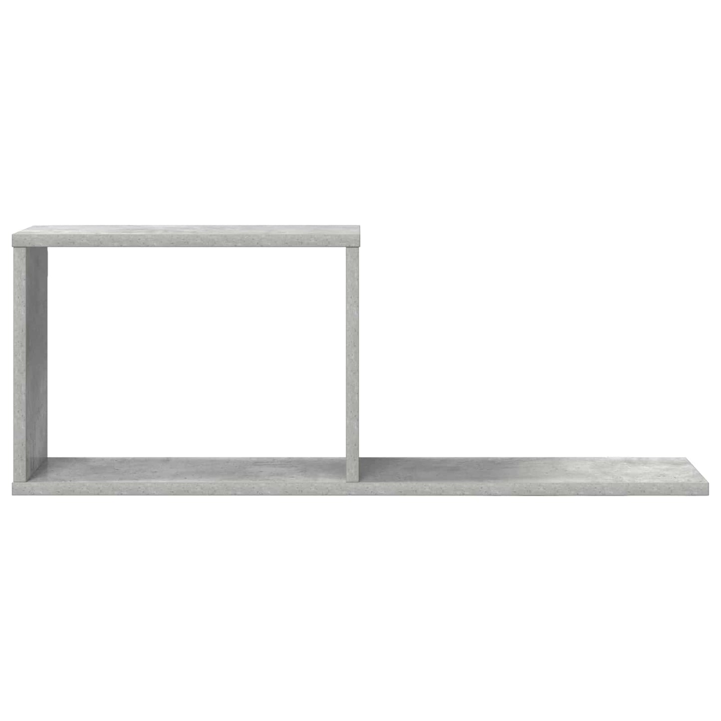 vidaXL Floating Shelves Concrete Grey 80 x 15 x 30 cm Engineered Wood