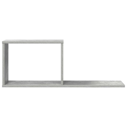 vidaXL Floating Shelves Concrete Grey 80 x 15 x 30 cm Engineered Wood