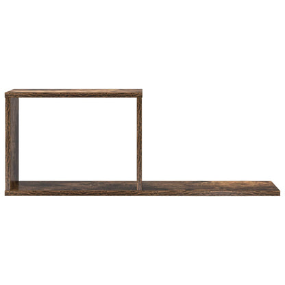vidaXL Floating Shelves Smoked Oak 80 x 15 x 30 cm Engineered Wood