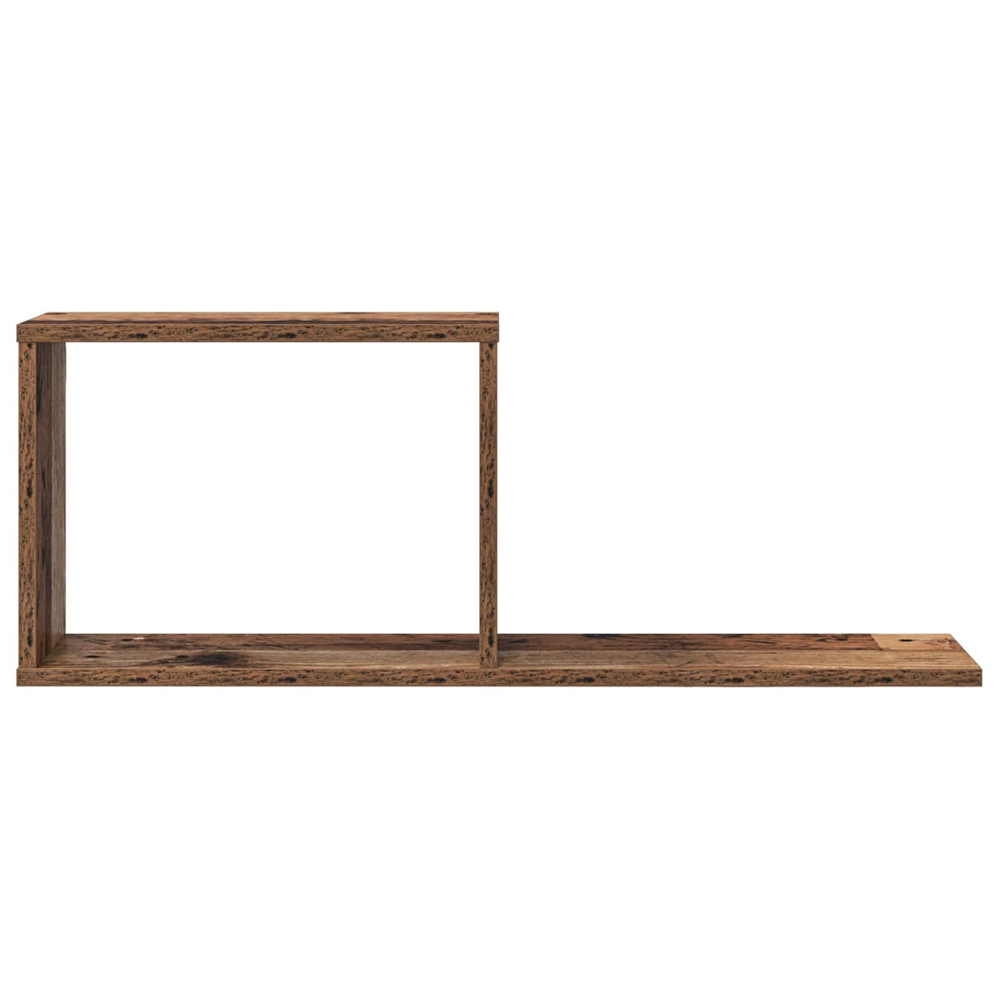 vidaXL Floating Shelves Old Wood 80 x 15 x 30 cm Engineered Wood