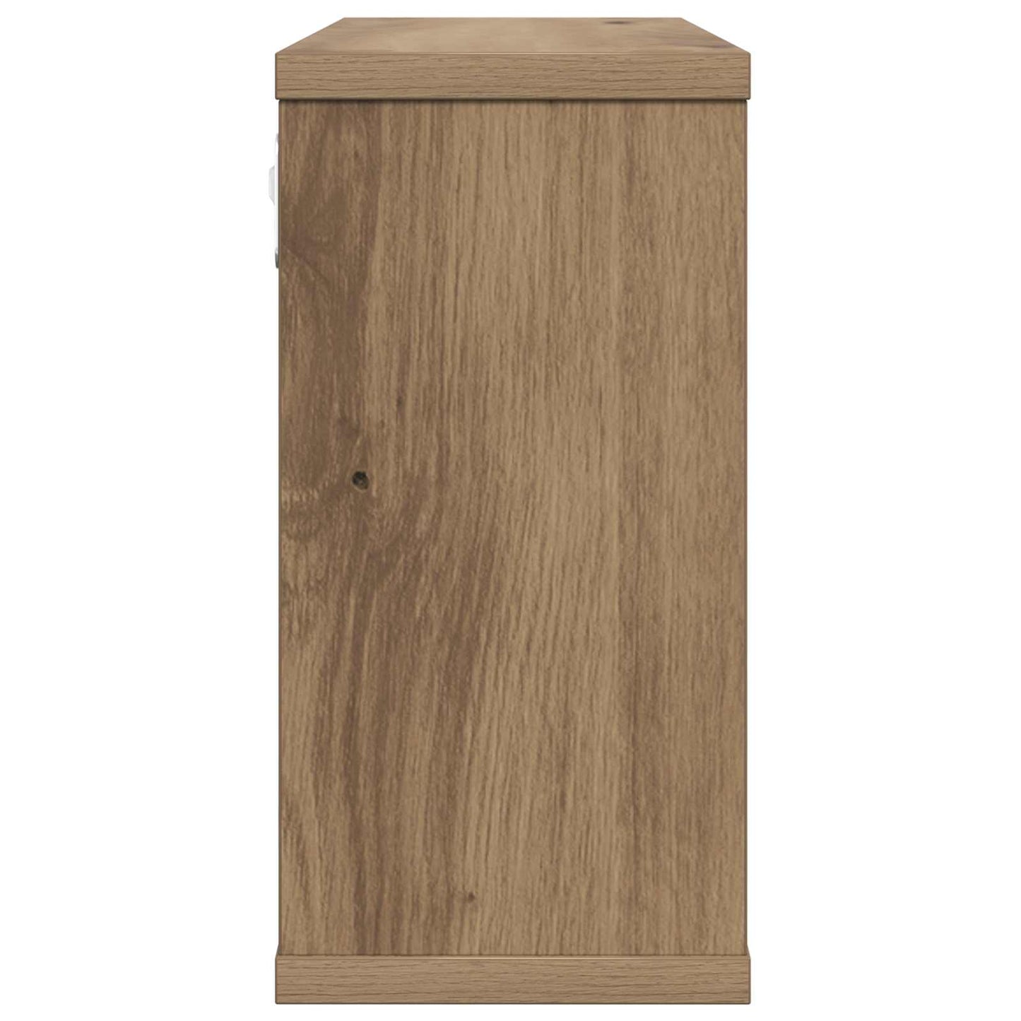 vidaXL Floating Shelves Artisan Oak 80 x 15 x 30 cm Engineered Wood