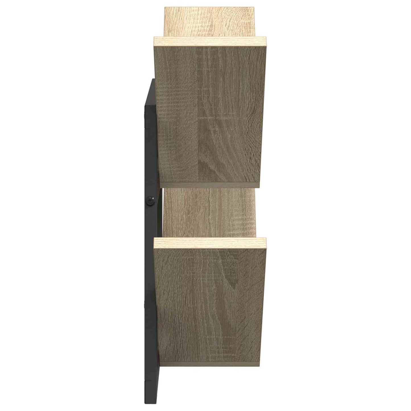 vidaXL Wall Floating Shelf 2 pcs Sonoma Oak 43 x 15 x 47 cm