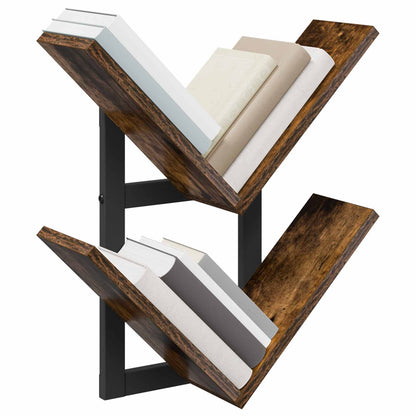 vidaXL Wall Floating Shelf Smoked Oak 43 x 15 x 47 cm Engineered Wood