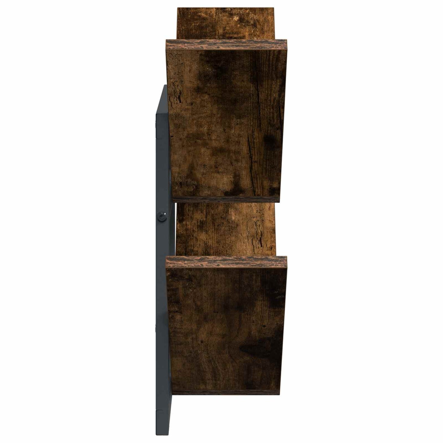 vidaXL Wall Floating Shelf Smoked Oak 43 x 15 x 47 cm Engineered Wood