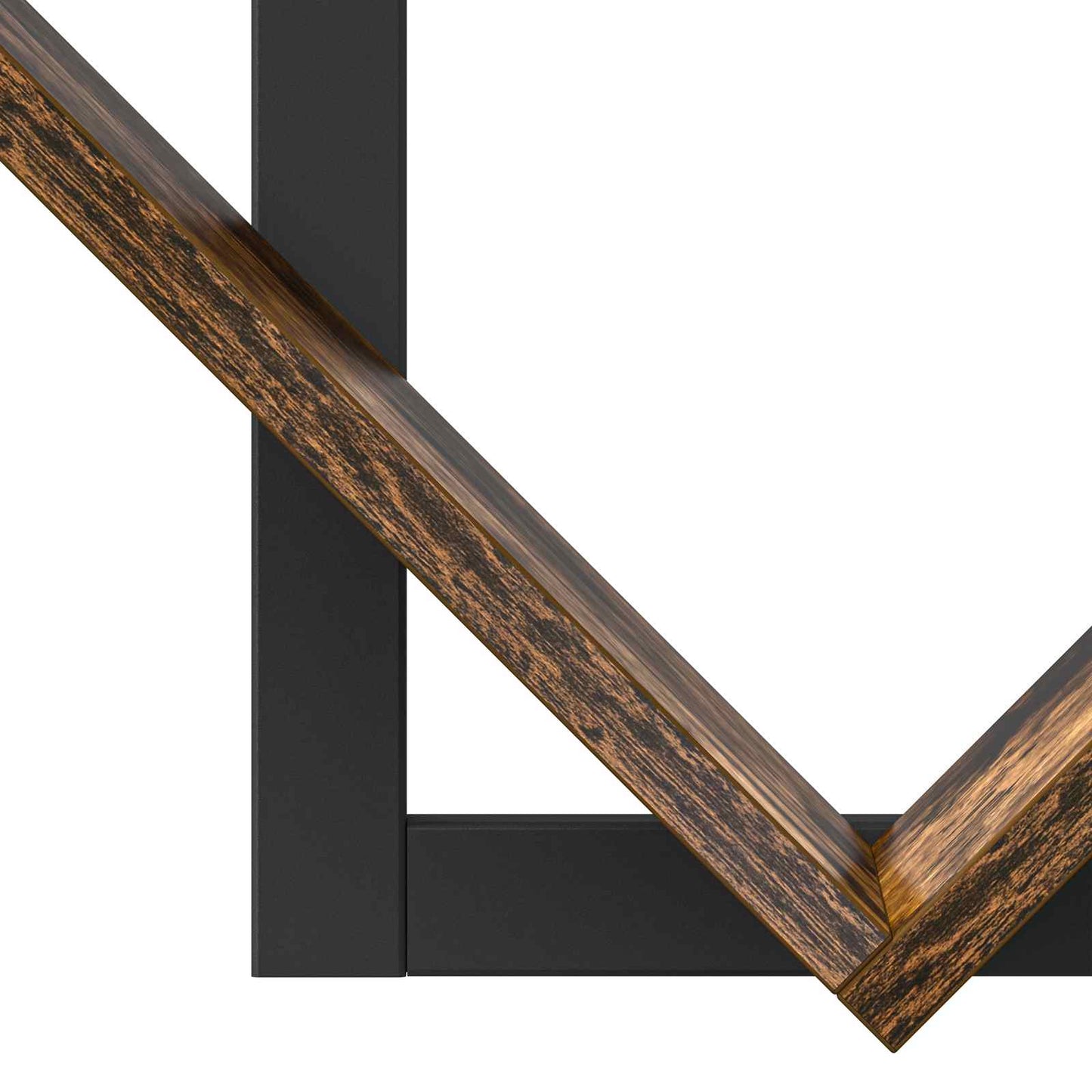 vidaXL Wall Floating Shelf 2 pcs Smoked Oak 43 x 15 x 47 cm