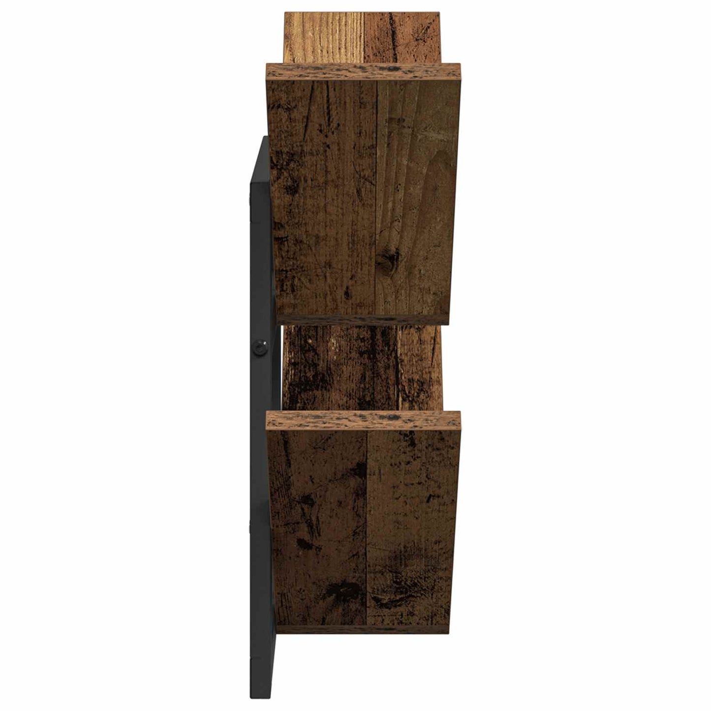 vidaXL Wall Floating Shelf Old Wood 43 x 15 x 47 cm Engineered Wood