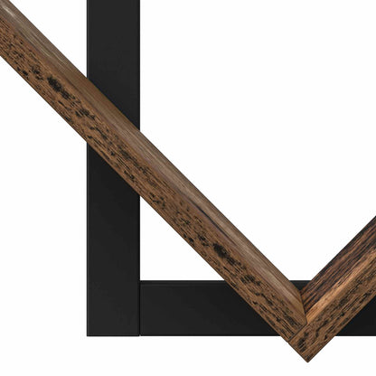 vidaXL Wall Floating Shelf 2 pcs Old Wood 43 x 15 x 47 cm