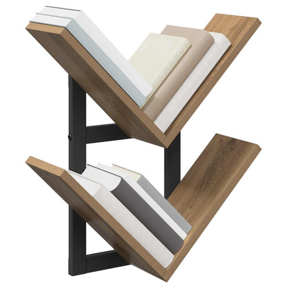 vidaXL Wall Floating Shelf Artisan Oak 43 x 15 x 47 cm Engineered Wood