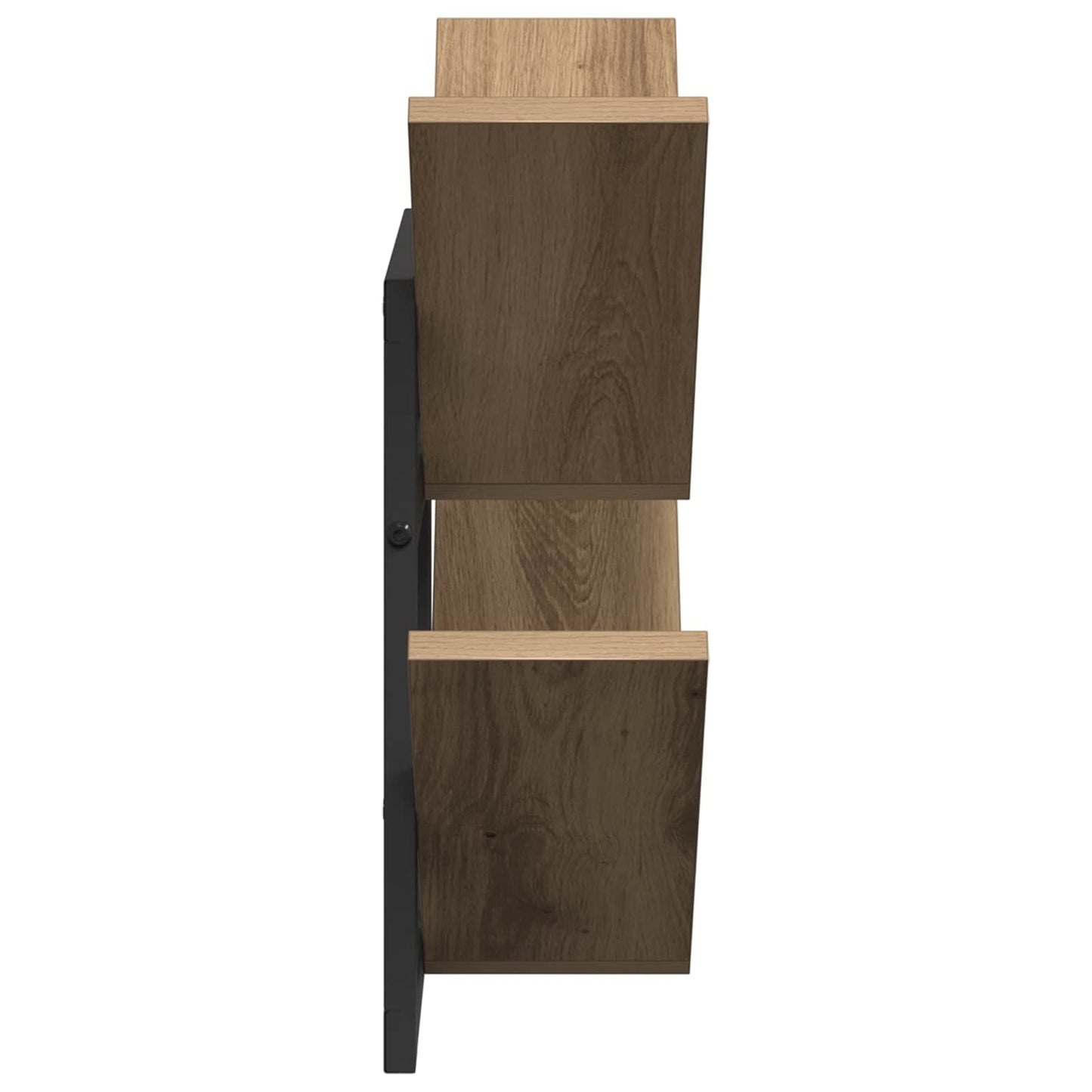 vidaXL Wall Floating Shelf 2 pcs Artisan Oak 43 x 15 x 47 cm