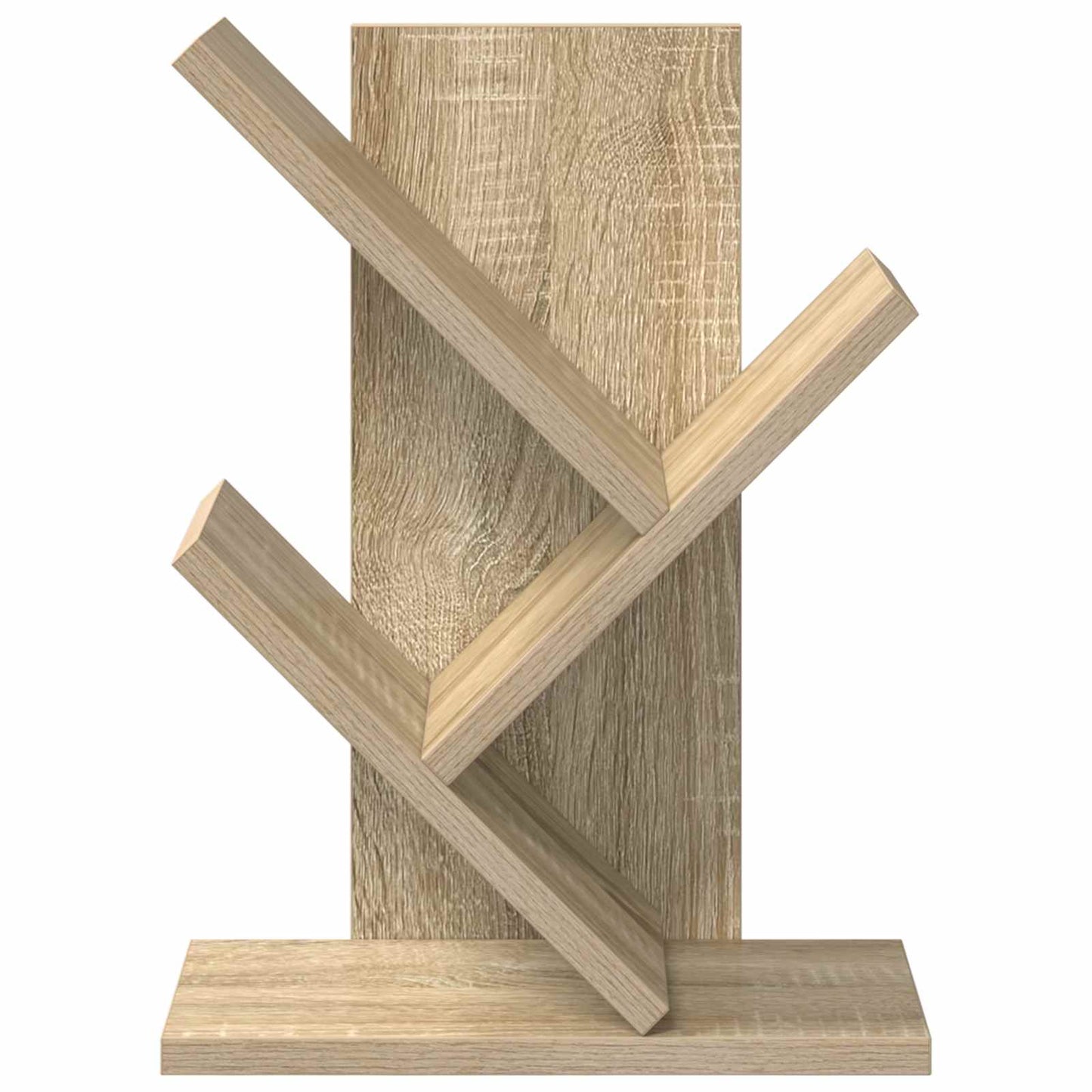 vidaXL Tree Bookshelf 3-Tier 30 x 18 x 40 cm Engineered Wood