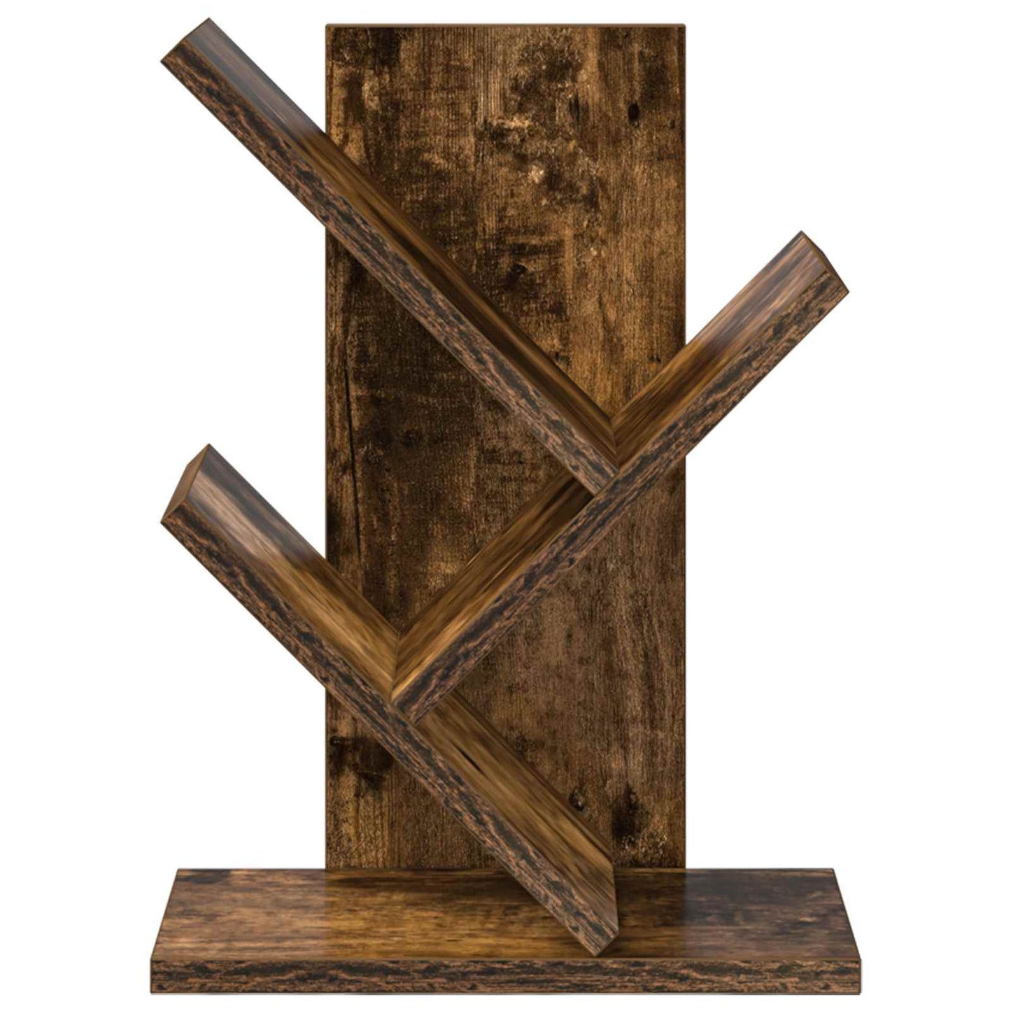 vidaXL Tree Bookshelf 3-Tier 30 x 18 x 40 cm Engineered Wood