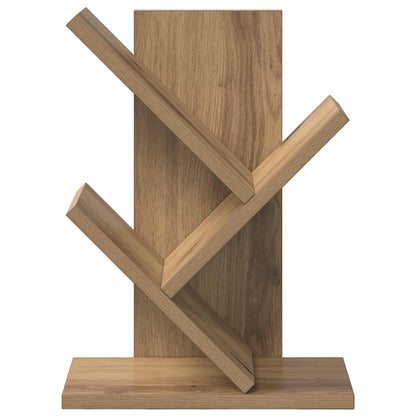 vidaXL Tree Bookshelf 3-Tier 30 x 18 x 40 cm Engineered Wood