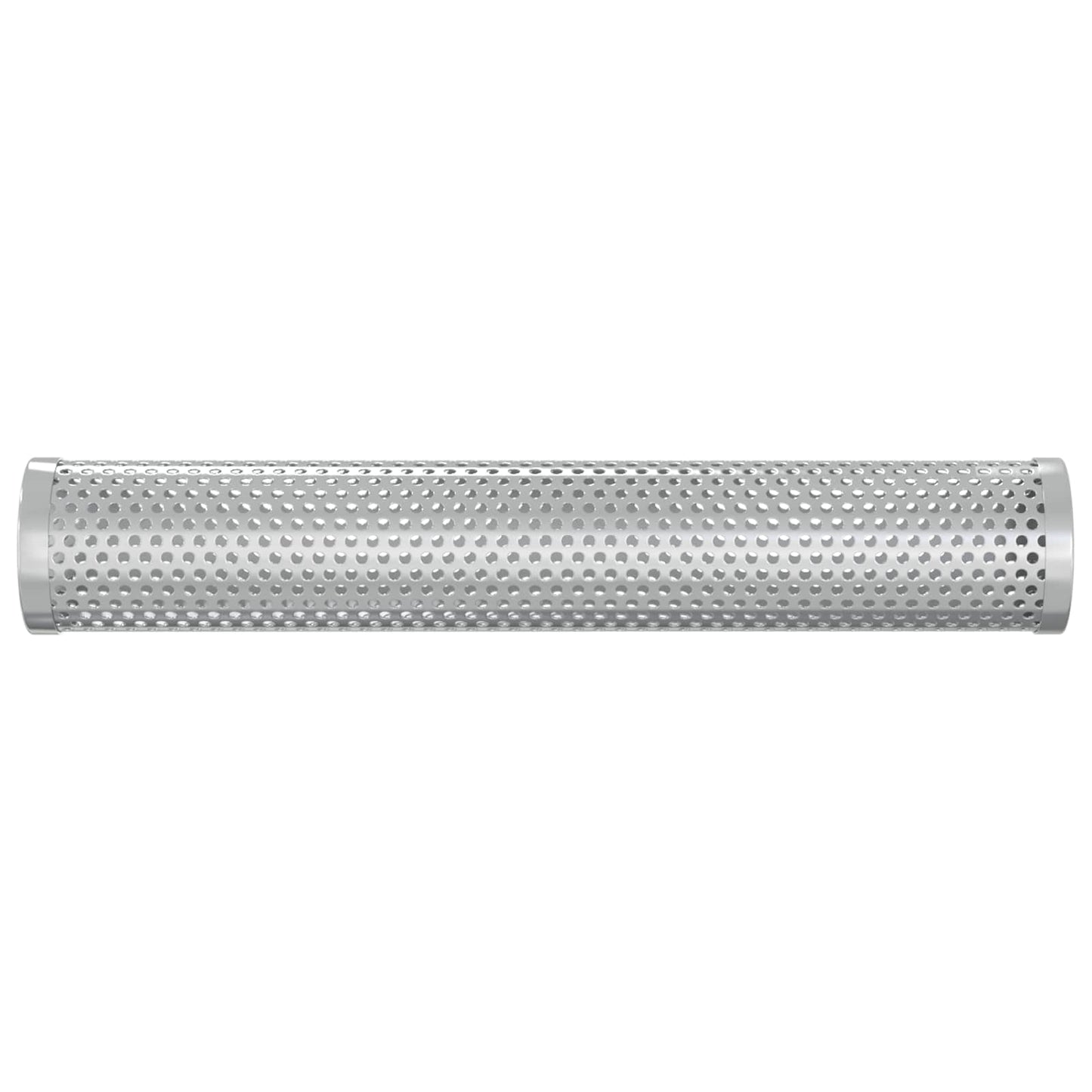 vidaxl Smoker Tube 2 pcs Ø 5 x 30 cm Stainless Steel 304 Silver
