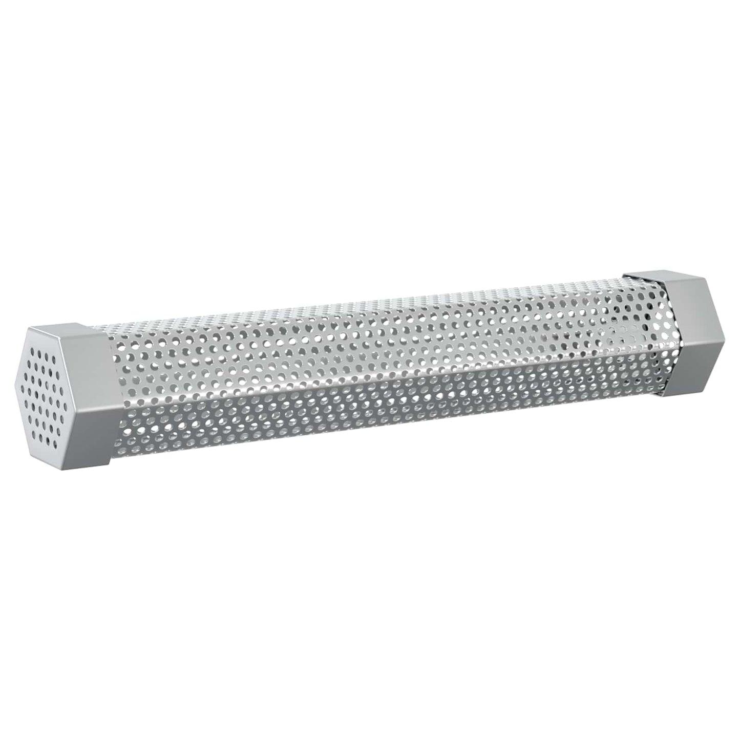 vidaxl Smoker Tube 2 pcs 5 x 5 x 30 cm Stainless Steel 304 Silver