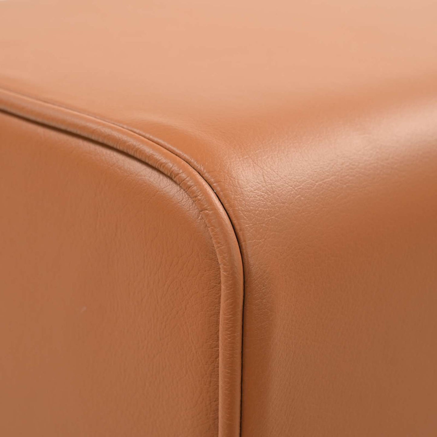 vidaXL Bench 40 x 30 x 45 cm Real Leather Brown