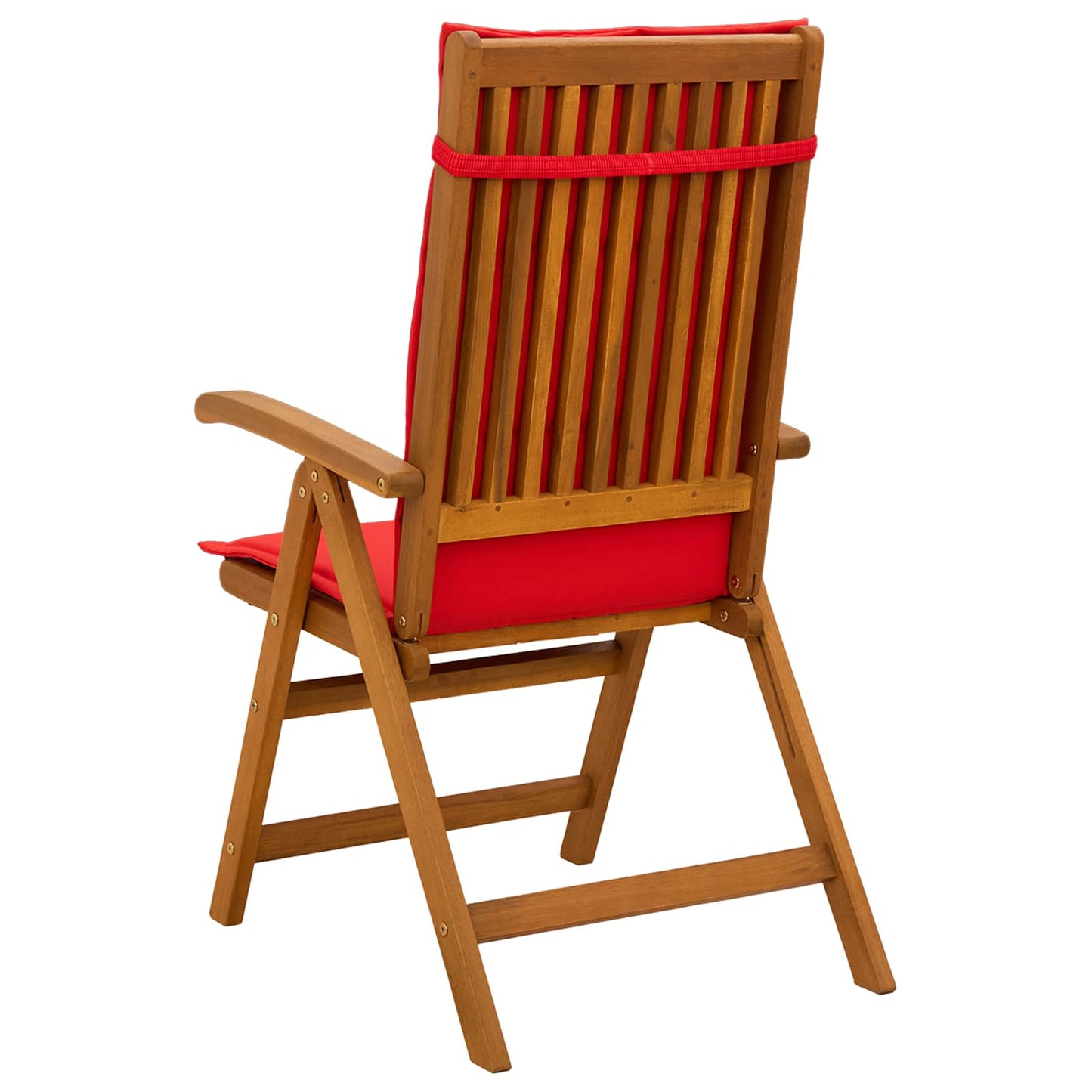 vidaXL Reclining Garden Chairs 2 pcs Natural Solid Acacia Wood