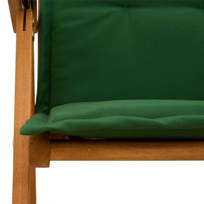 vidaXL Reclining Garden Chairs 3 pcs Natural Solid Acacia Wood
