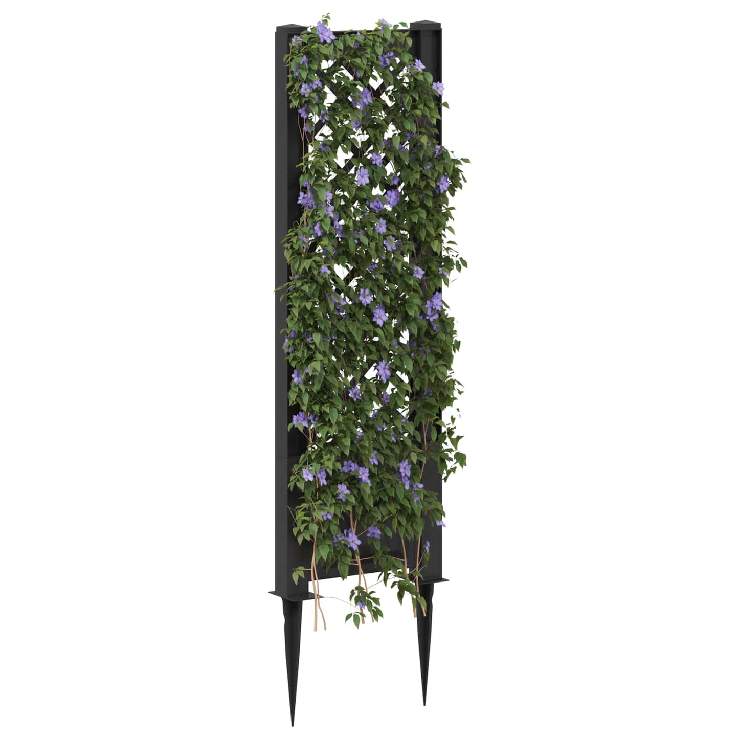 vidaXL Trellis with Spike Anthracite 43 x 6 x 165 cm PP