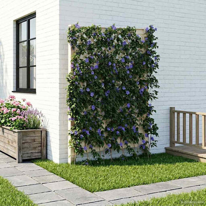 vidaXL Trellis with Spike White 99 x 6 x 165 cm PP